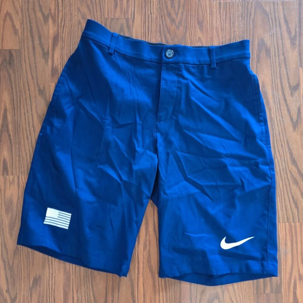 Nike Blue Dri-FIT Men's American golf shorts Size 30